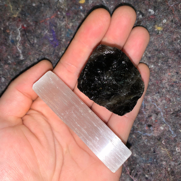 Charged Smoky Quartz Single Stone