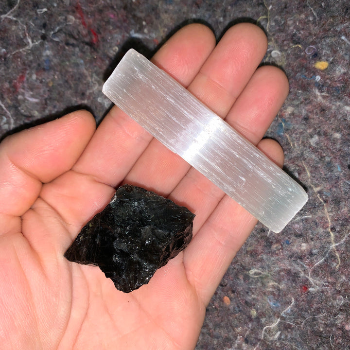 Charged Smoky Quartz Single Stone