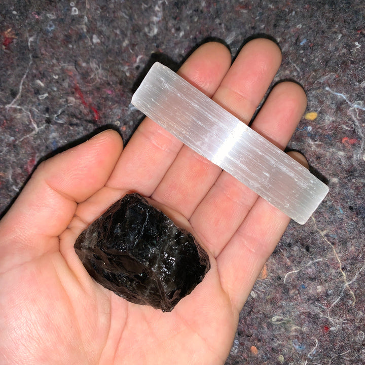 Charged Smoky Quartz Single Stone