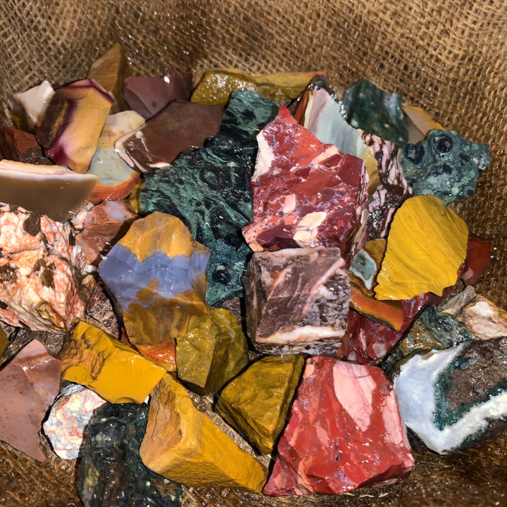Mixed Jasper Rough (By the Pound)