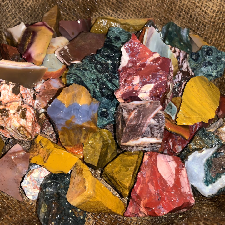Mixed Jasper Rough (By the Pound)