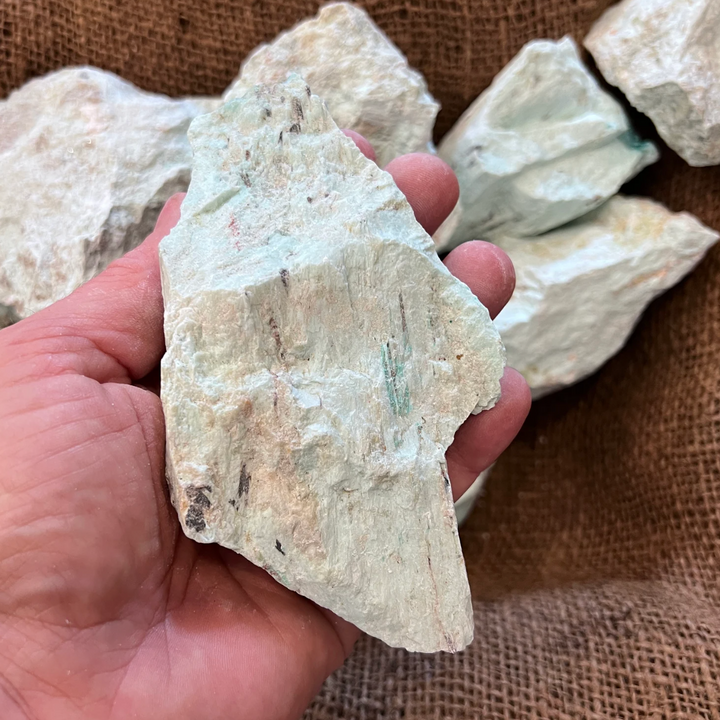 Natural WHITE Turquoise Rough