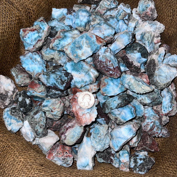 Larimar Rough (By the Pound)