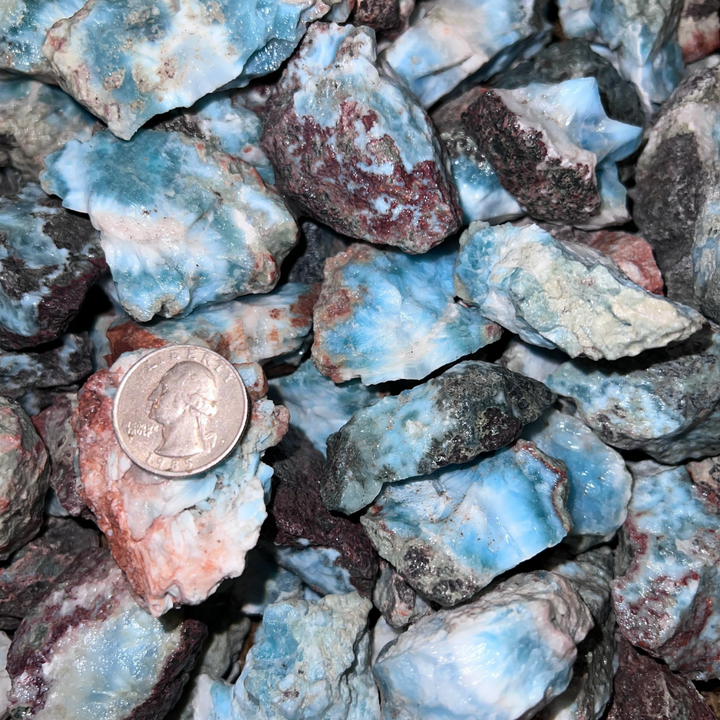 Larimar Rough (By the Pound)