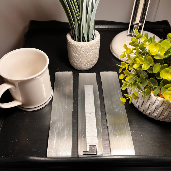 Selenite 8 inch Charging Bar