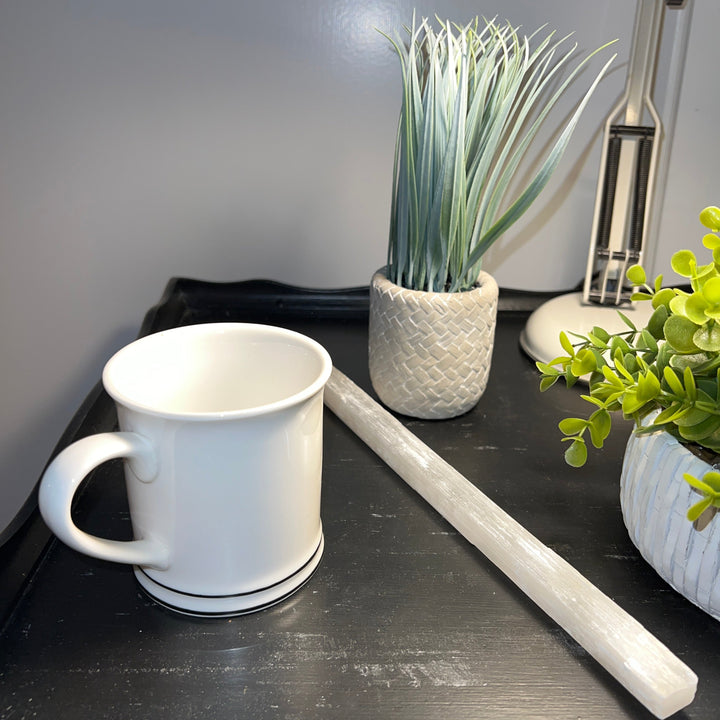 Selenite Rough Sticks (12 inch)
