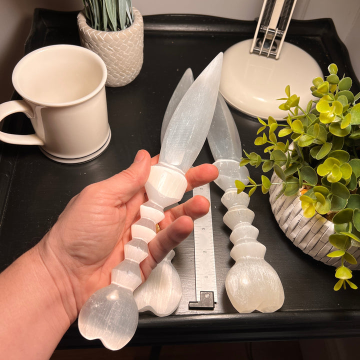 Selenite Heart Sword (12 -13 inches)