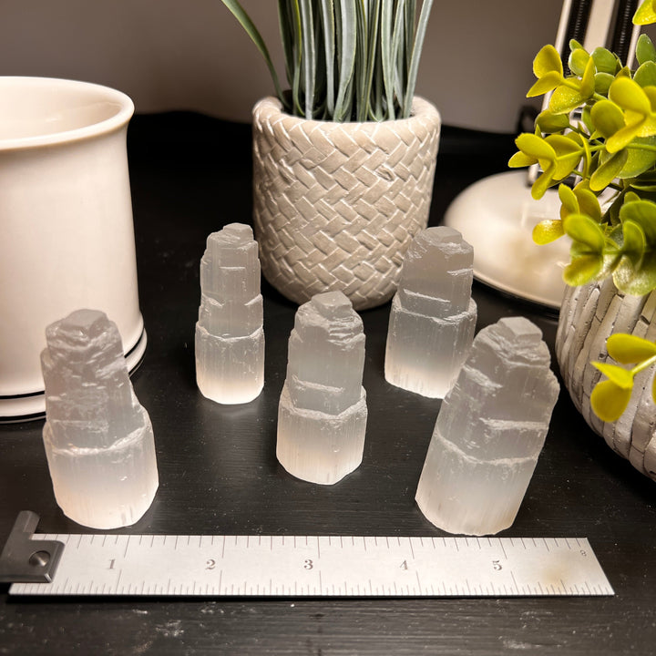 Selenite 2 inch Tower