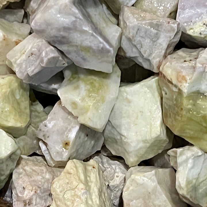 Yellow Serpentine Rough (By the Pound)