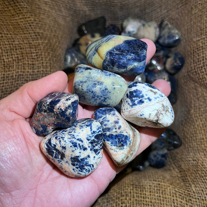 Polished Sodalite - 1/2 LB