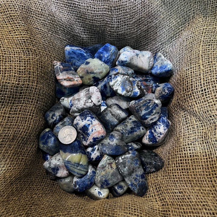 Polished Sodalite - 1/2 LB