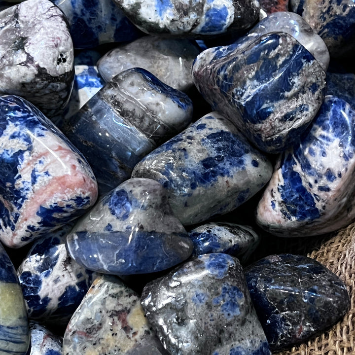 Polished Sodalite - 1/2 LB