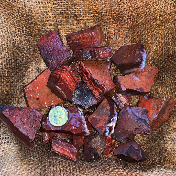 Red Tiger Eye Rough (By the Pound)