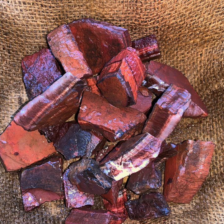 Red Tiger Eye Rough (By the Pound)