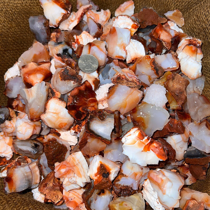 Carnelian Rough (By the Pound)