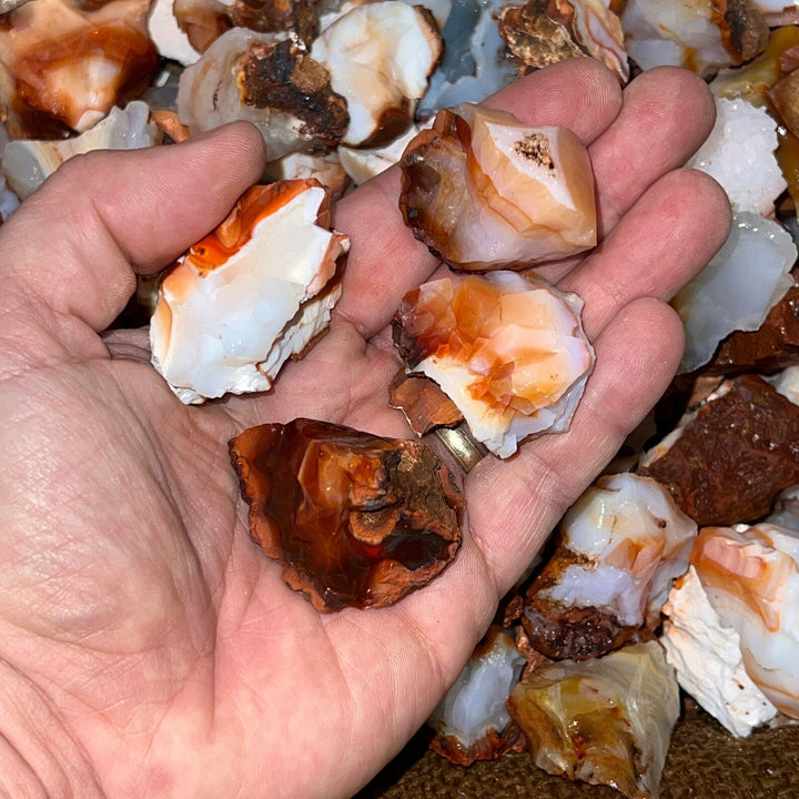 Carnelian Rough (By the Pound)