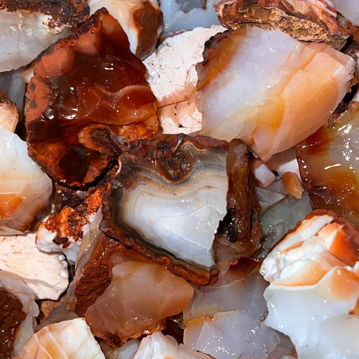 Carnelian Rough (By the Pound)
