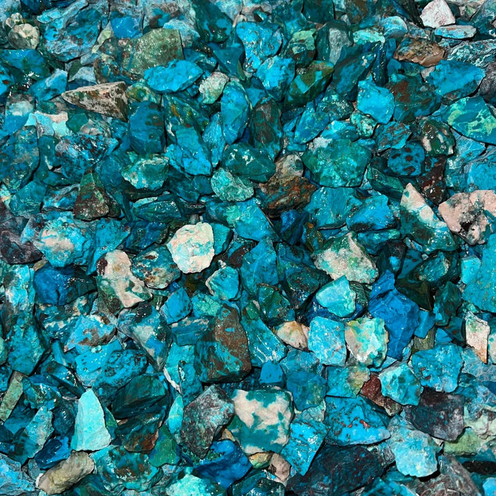 CLOSEOUT SALE!! Small Chrysocolla Turquoise Rough (5 POUNDS)