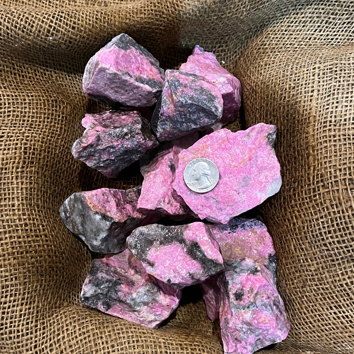 Pink Rhodonite High End Rough (Large Size)
