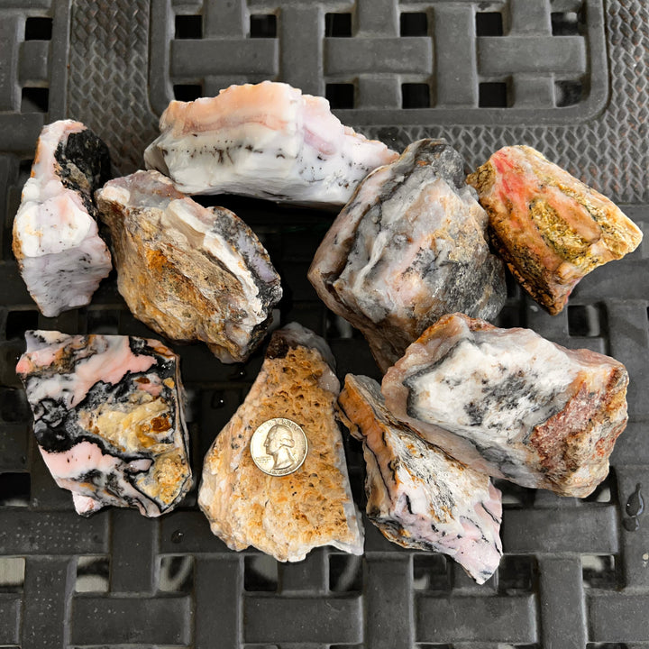 High End Pink Opal Rough (LARGE) (5 Pound Lot)