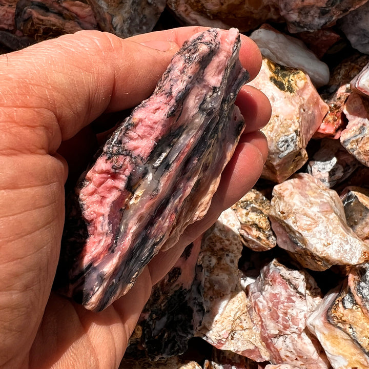 High End Pink Opal Rough (LARGE) (5 Pound Lot)