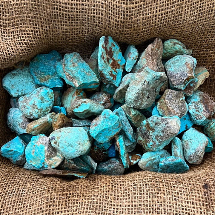 Turquoise Kingman, Arizona Rough - High End (1/2 lb)