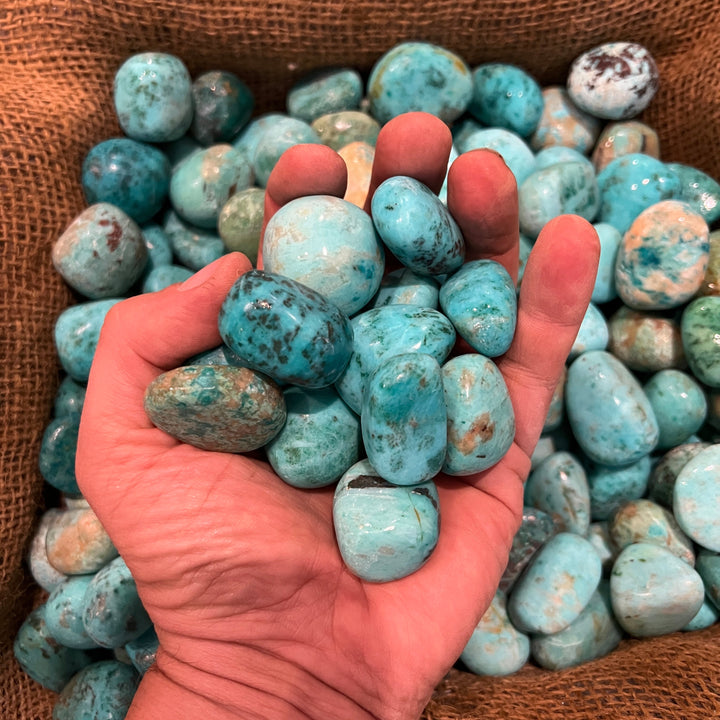 Tumbled Natural Turquoise - 1/2 LB