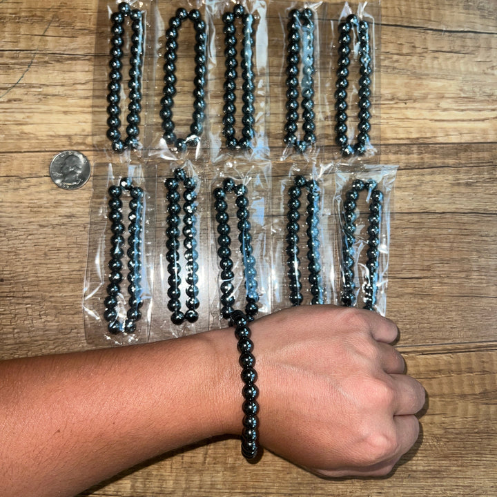 10 PACK Hematite Bracelets