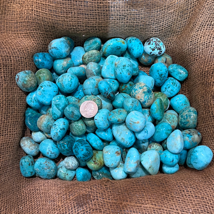 Tumbled Natural Turquoise - 1/2 LB