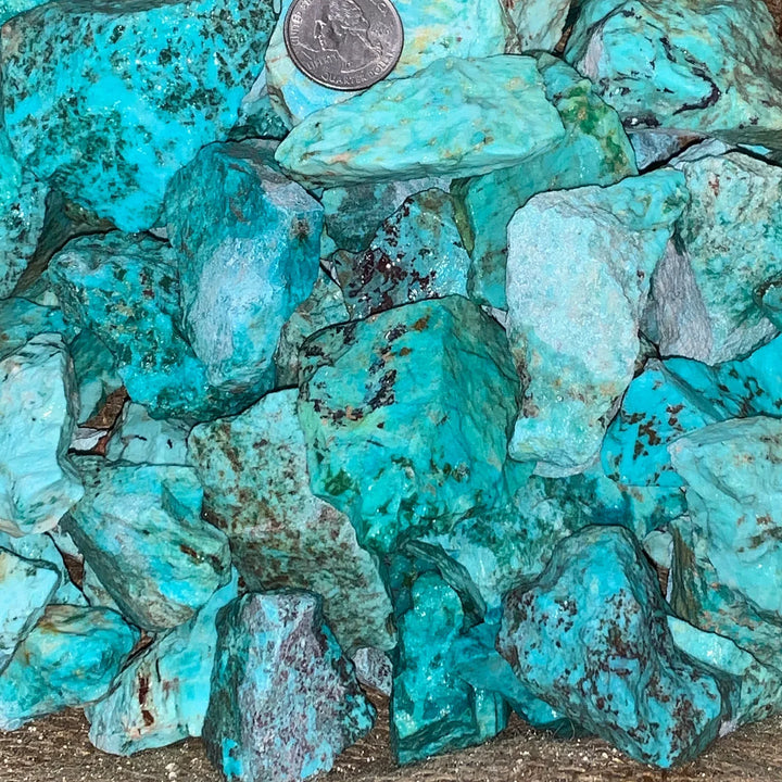 Natural Turquoise Rough (By the Pound)