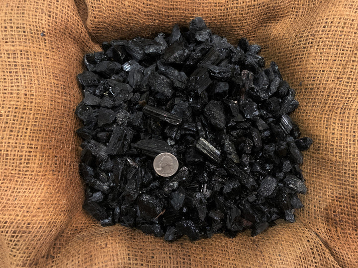 Small Black Tourmaline Rough (By the Pound)