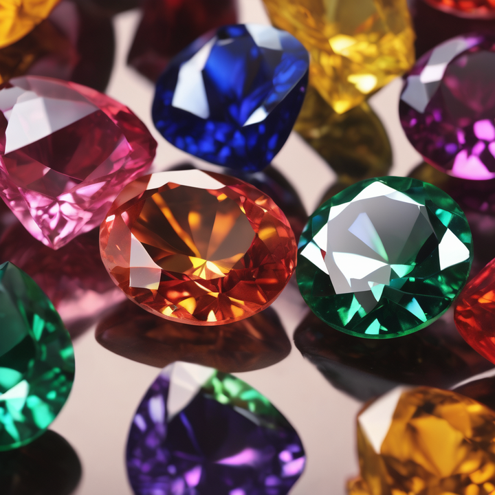 Faceted 101 Carats of REAL Gemstones - Mixed Lot