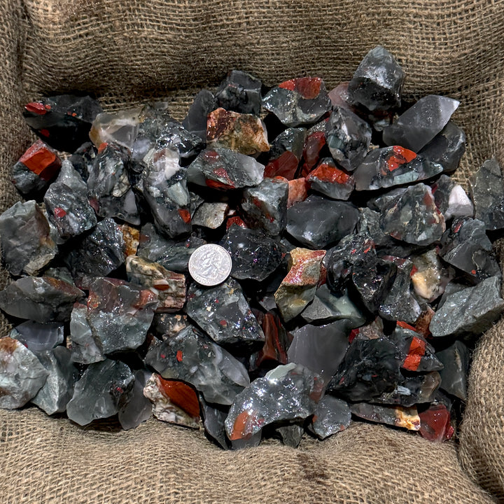 Bloodstone Rough (By the Pound)