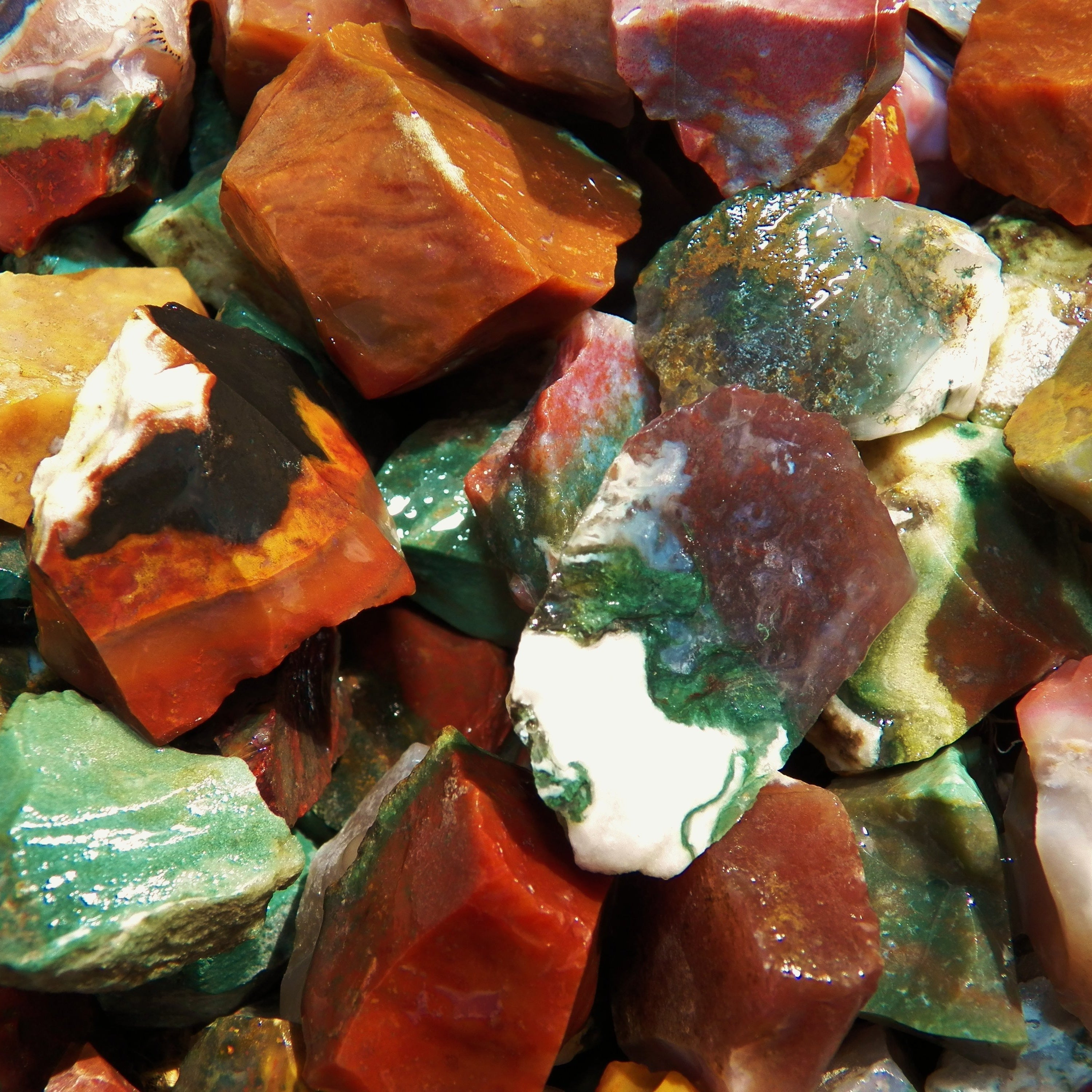 Fancy Jasper Rough (By the Pound)