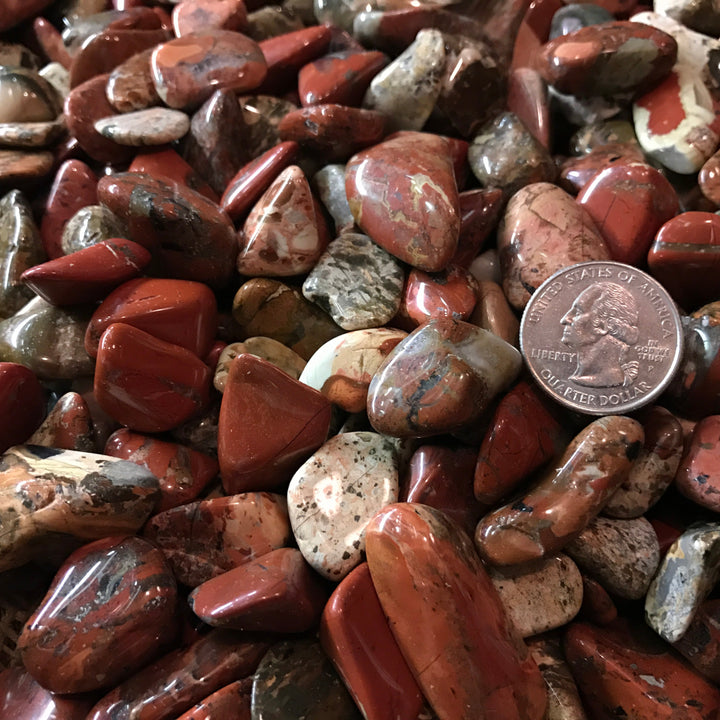 Polished Brecciated Jasper - 1/2 LB