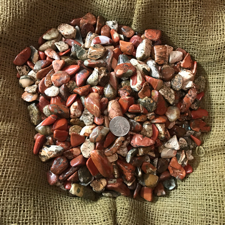 Polished Brecciated Jasper - 1/2 LB