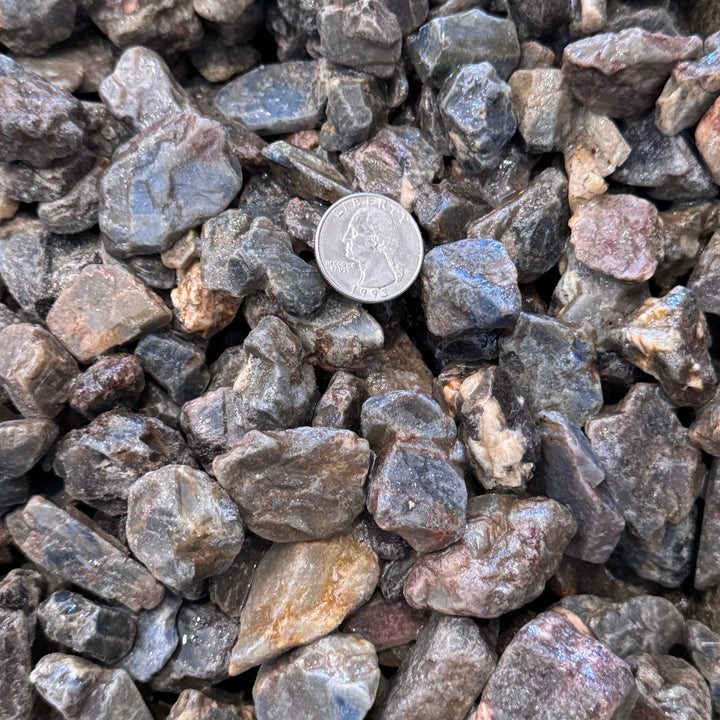 Blue Sapphire Rough (By the Pound)