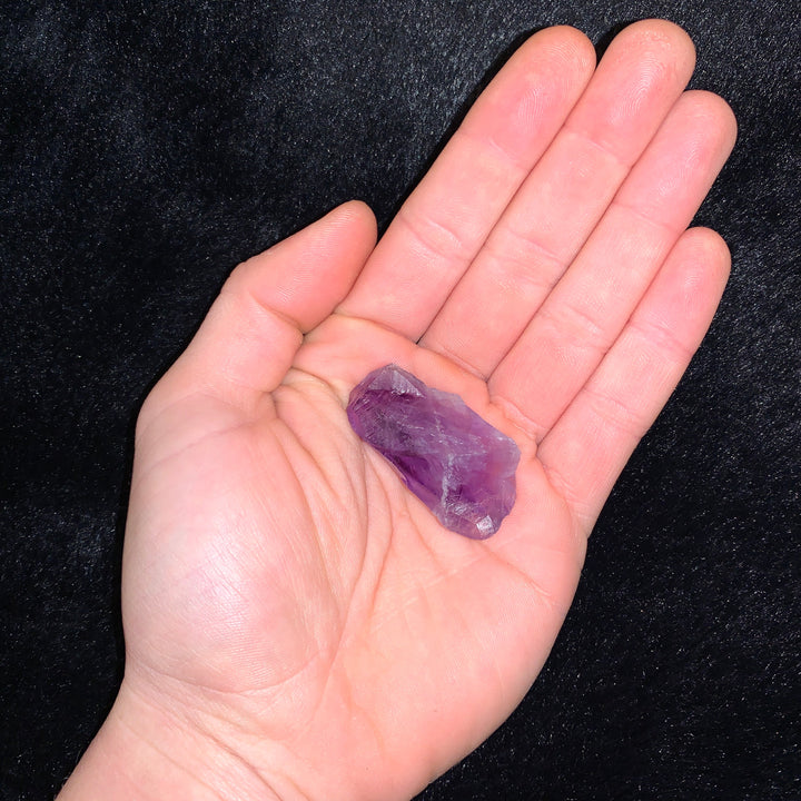 Charged Small Amethyst Points Single Stone