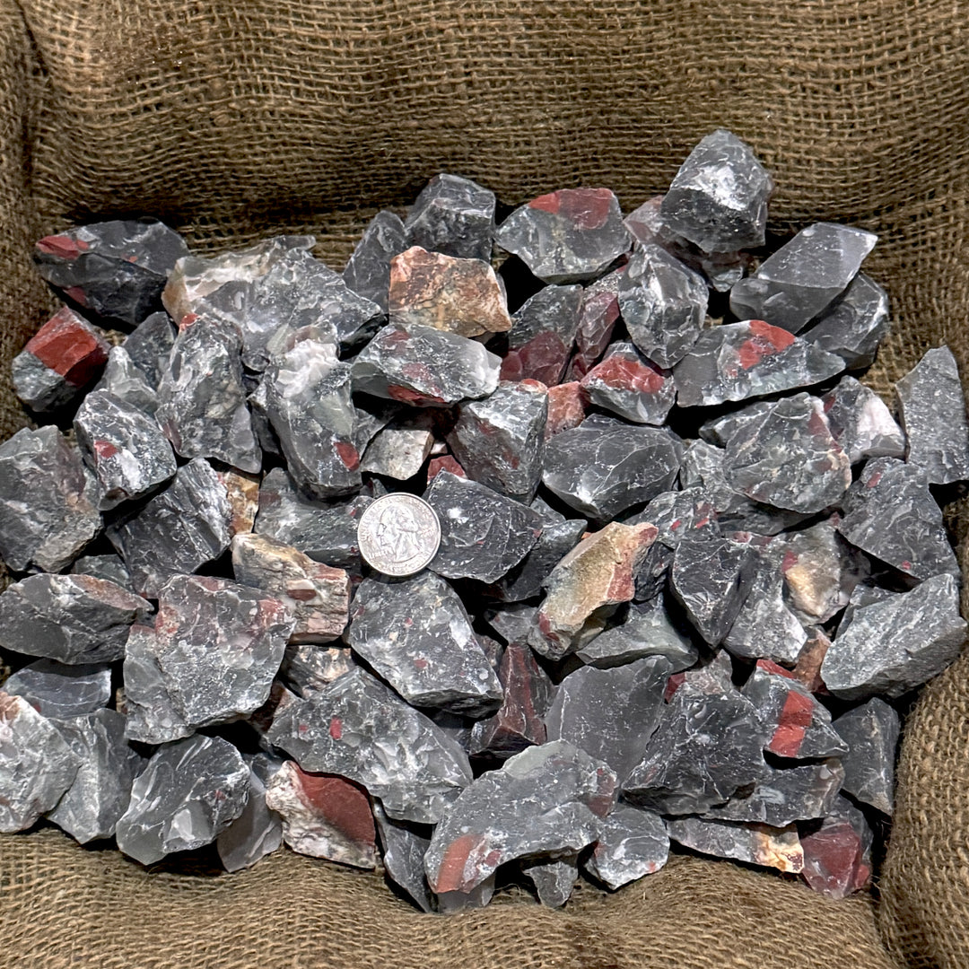 Bloodstone Rough (By the Pound)