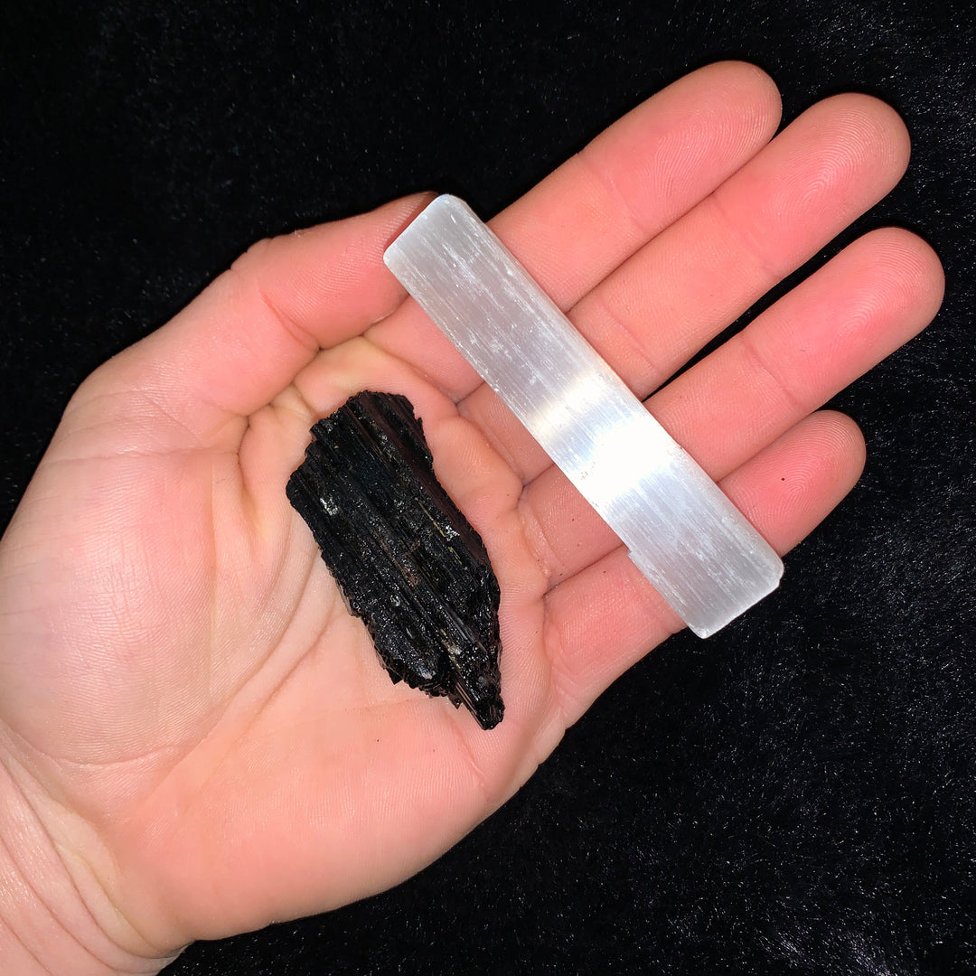 Charged Black Tourmaline Single Stone