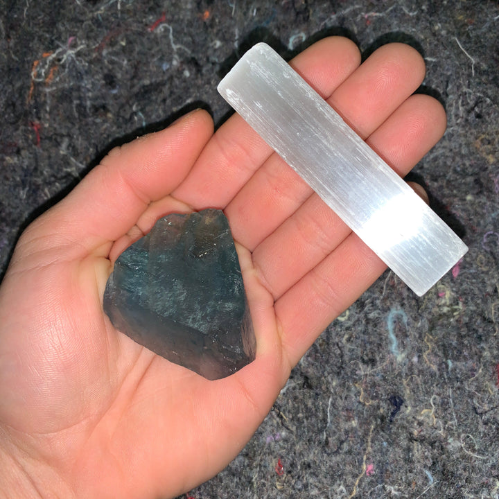 Charged Fluorite Single Stone