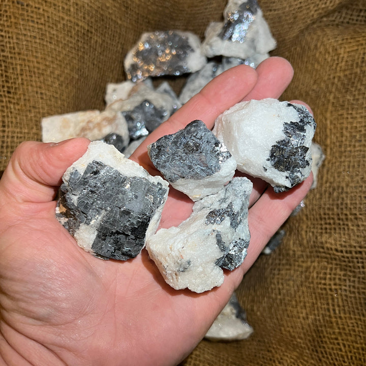 Galena/Quartz Rough (By the Pound)