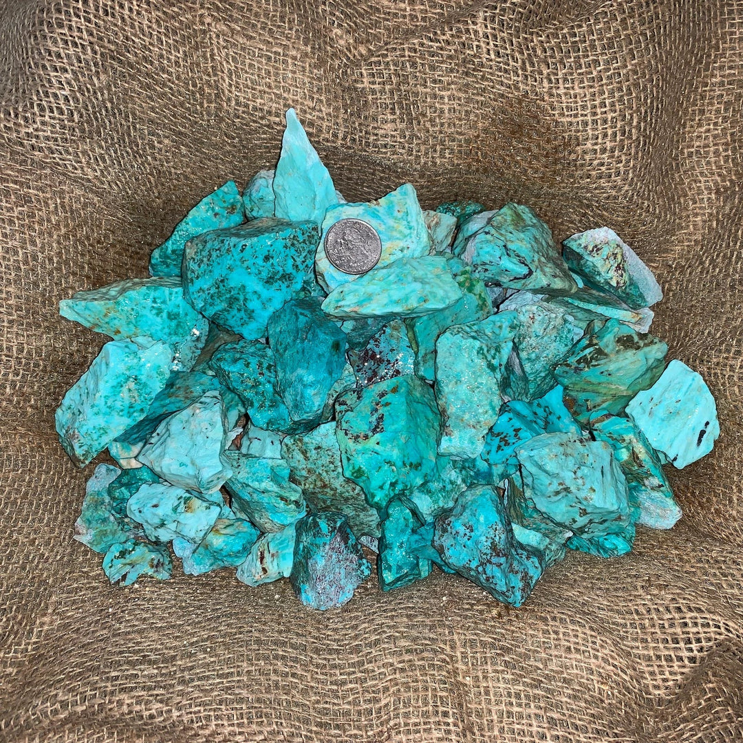 Turquoise Rough Pics Natural Turquoise Rough - (By the Pound) - Mail Order Gems