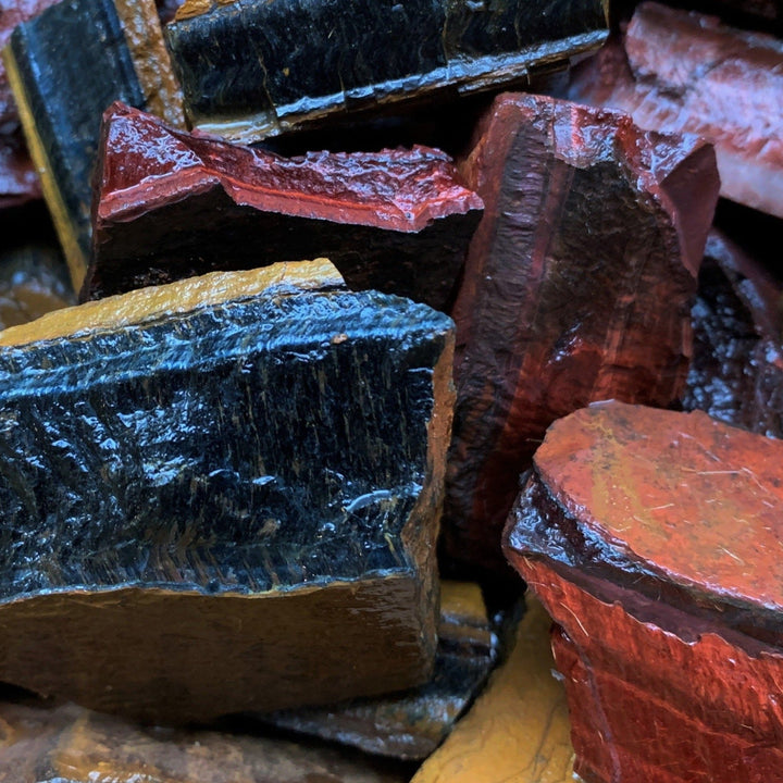 Mixed Tiger Eye Rough (By the Pound)