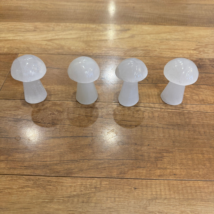 Selenite White Mushroom