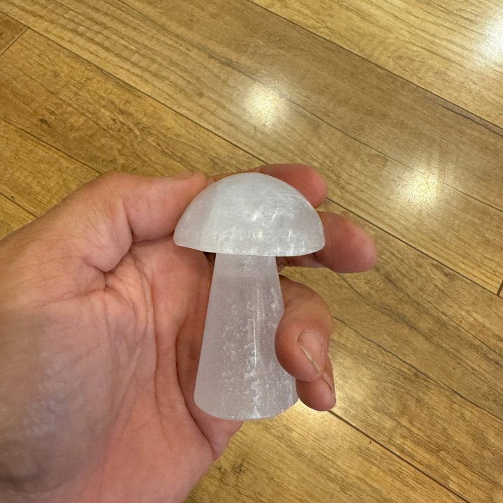 Selenite White Mushroom