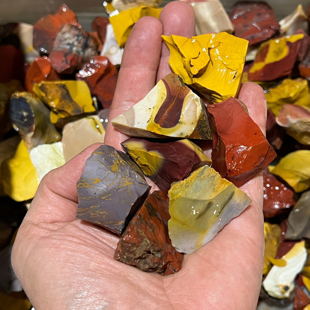Mookaite Jasper Rough (By the Pound)