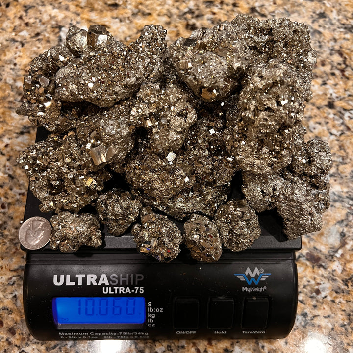 PYRITE Rough (Mixed Sizes) - 10 POUND LOT