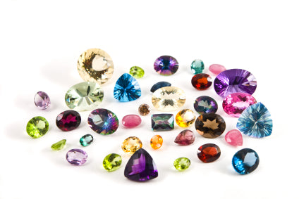 Faceted 101 Carats of REAL Gemstones - Mixed Lot