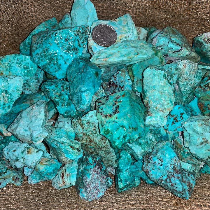 Natural Turquoise Rough (By the Pound)